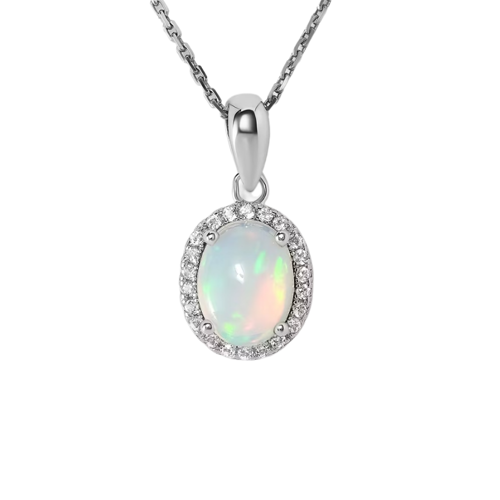 Подвеска с опалом