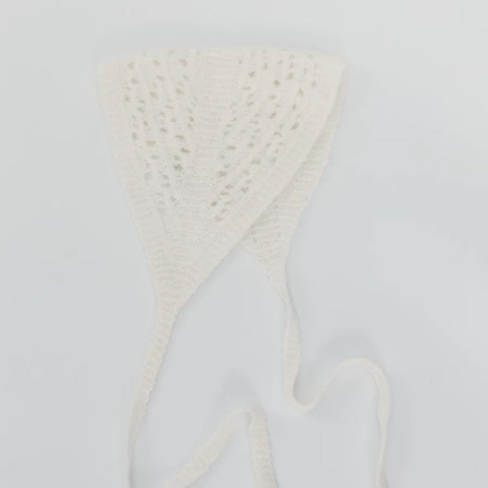 Чепчик с добавлением шерсти альпаки