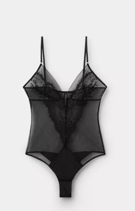 Боди из Тюля и Кружева Sheer Glamour