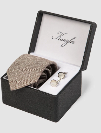 Подарочный набор (галстук + запонки)