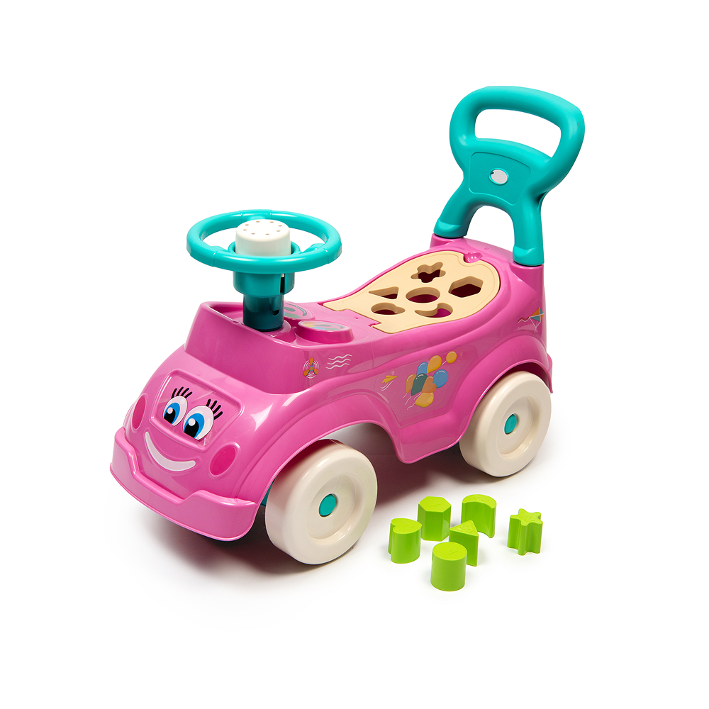 Каталка Zebratoys Розовая