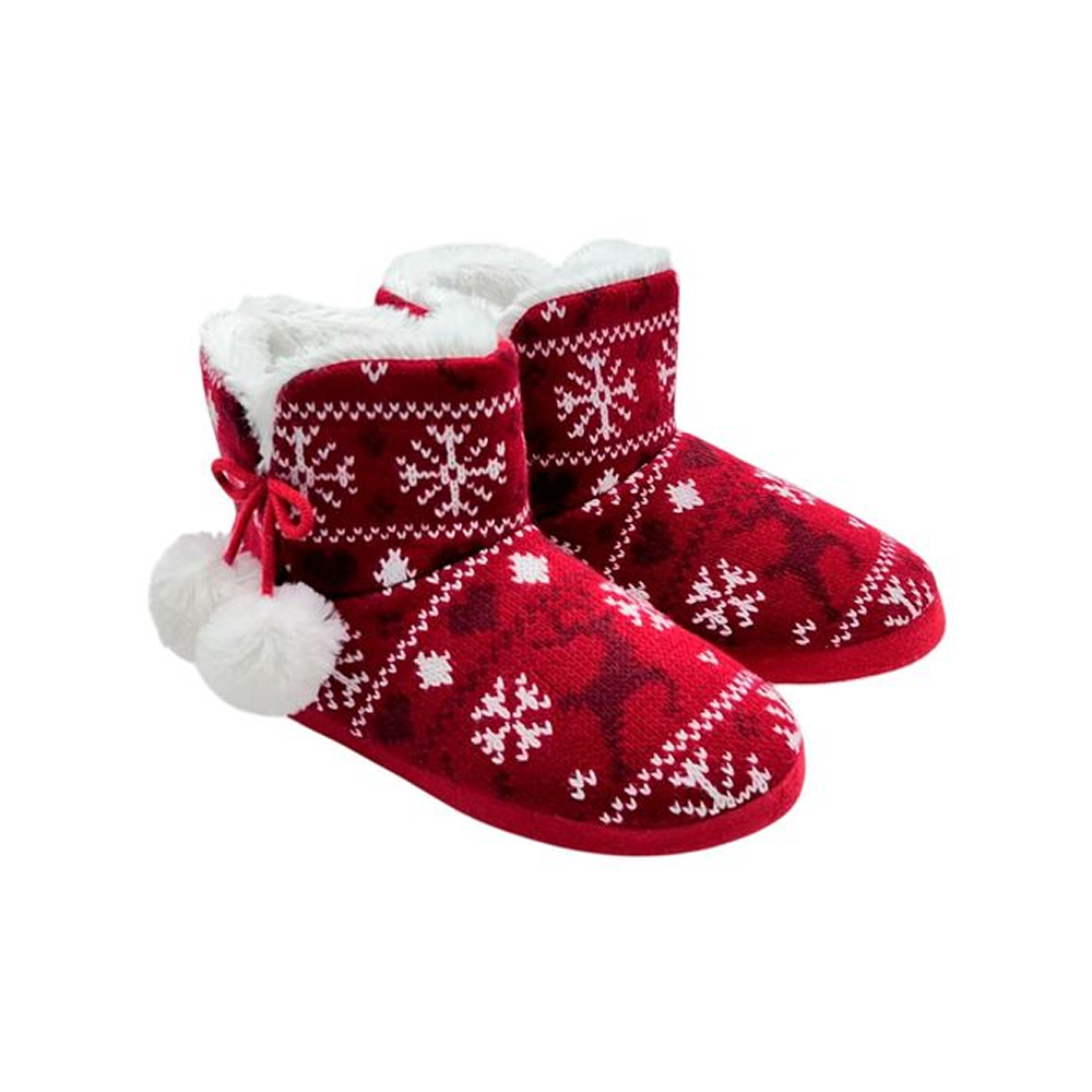 Тапочки женские InExtenso красные