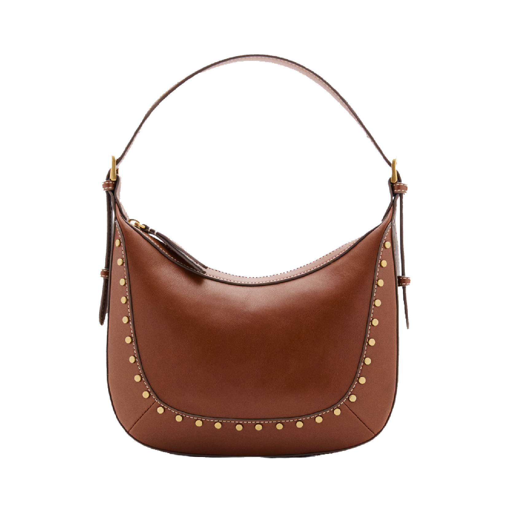 Маленькая сумка на плечо с заклепками