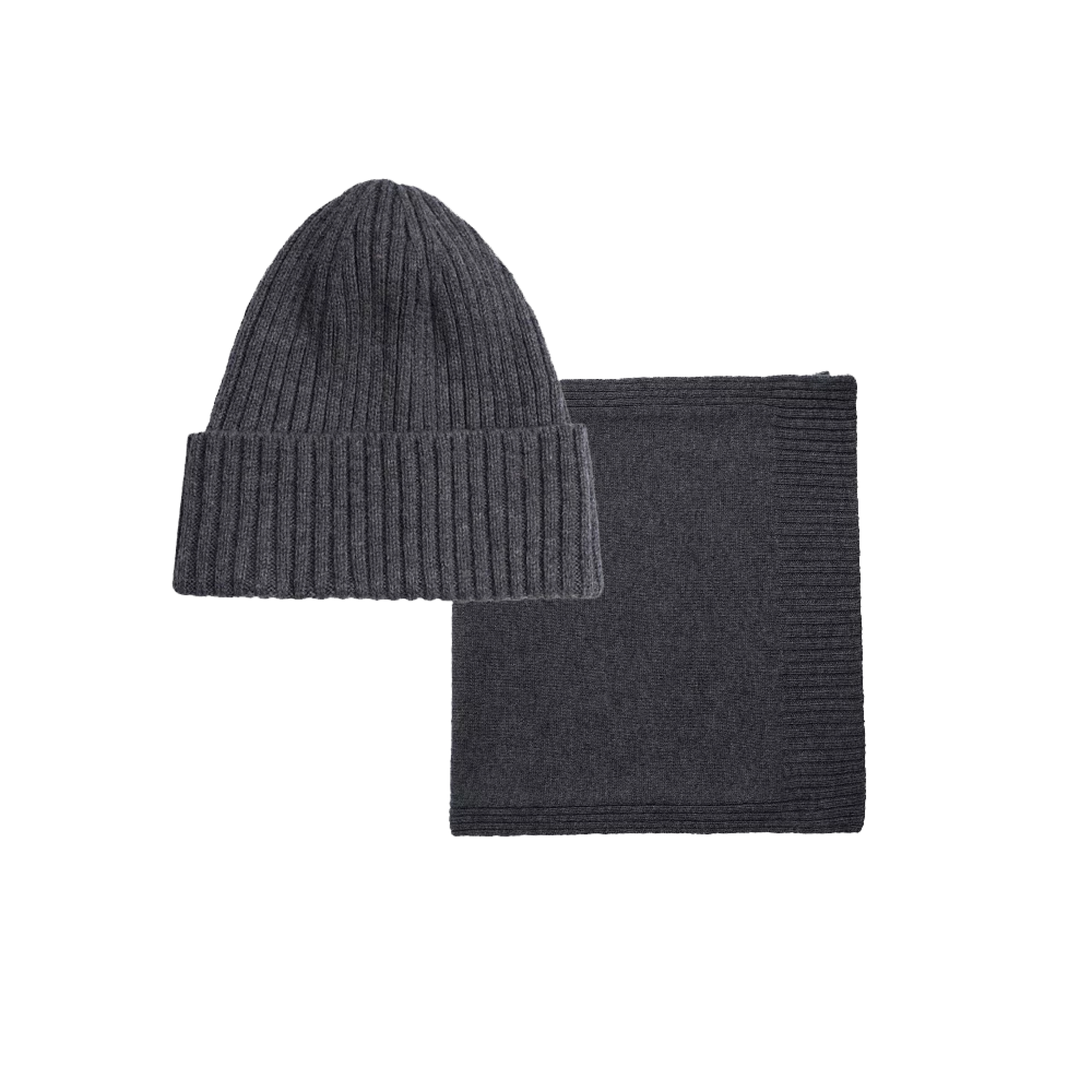 Шапка и шарф из шерсти мериноса