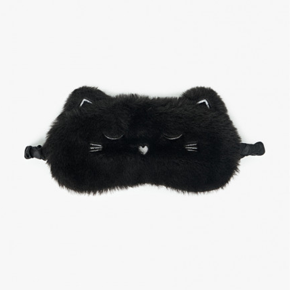 Маска пушистая для сна