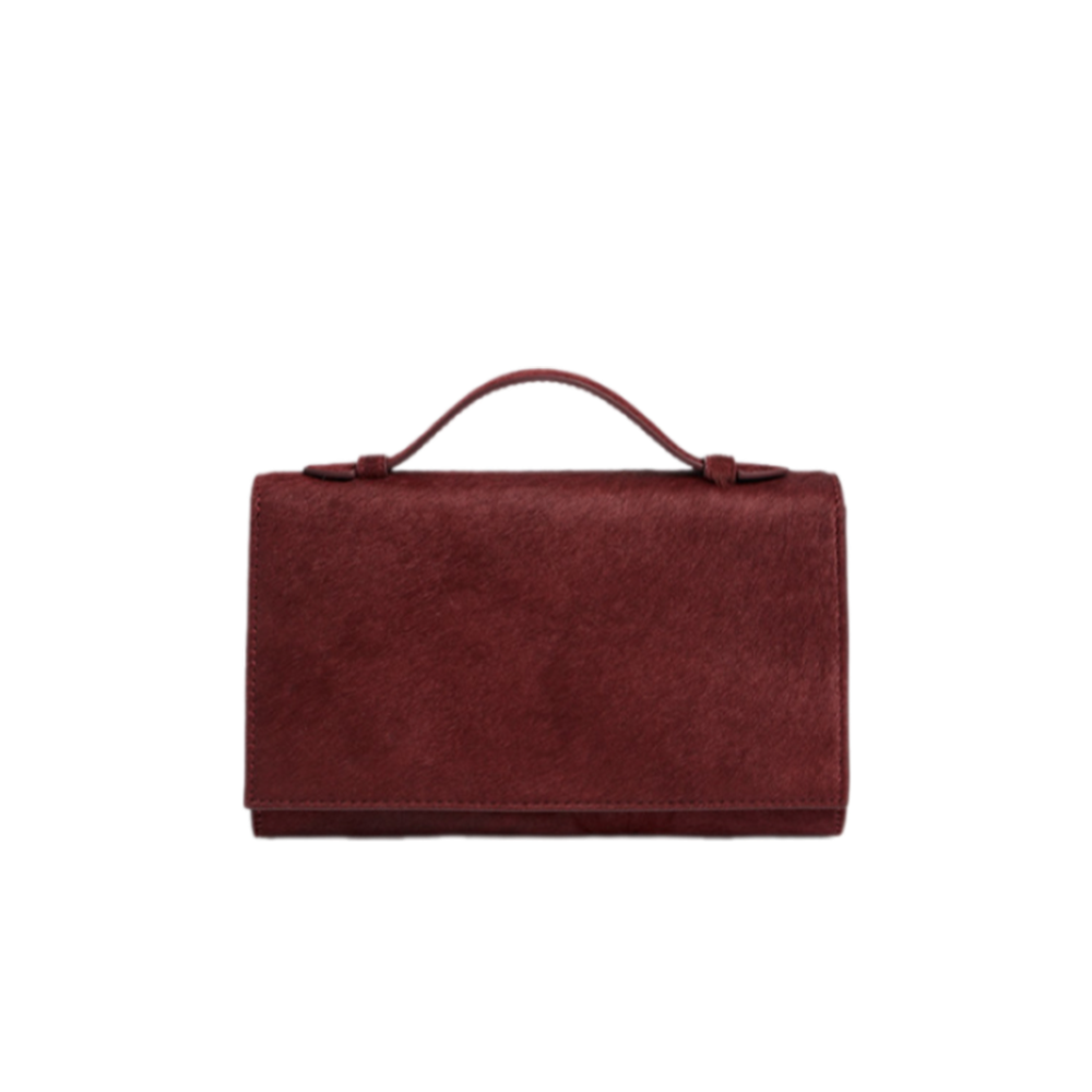 Замшевая сумка