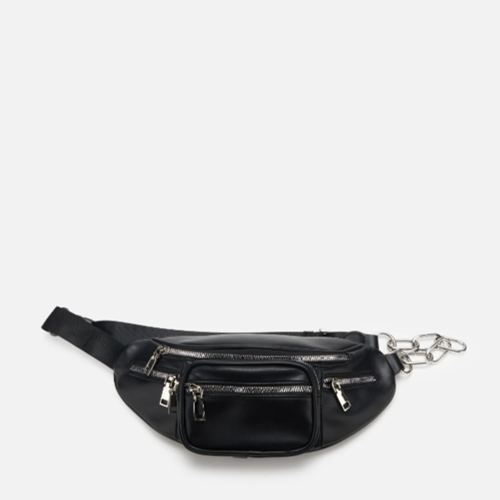 ПОЯСНАЯ СУМКА С ЦЕПЬЮ муж