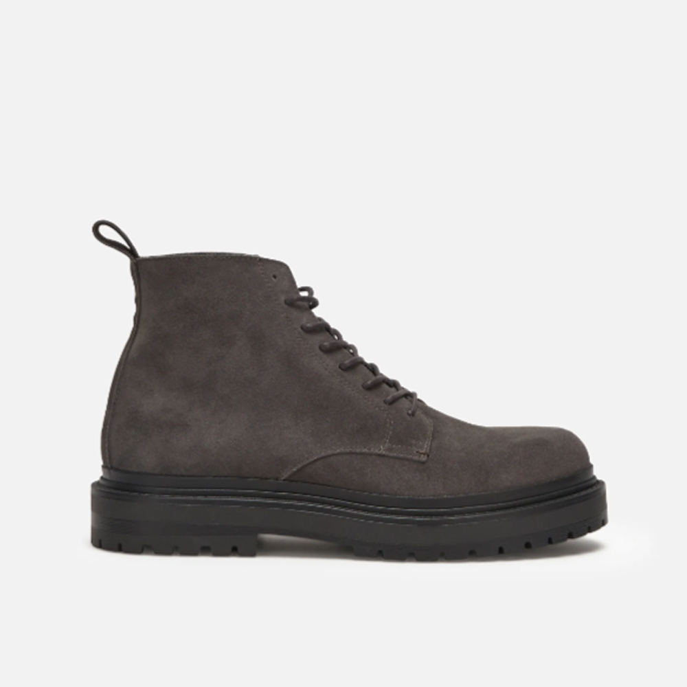 БОТИНКИ ИЗ НАТУРАЛЬНОЙ ЗАМШИ